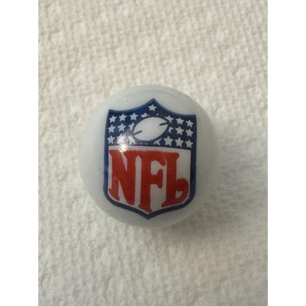 Vintage NFL One Inch Shooter Marble - Mint Condition