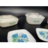 Image 4 : Plastic Corning Ware Dishware Toy Set - 3 Plates - Pots - Pans - Coffee Pot with Burner - Cups 