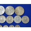 Image 8 : U.S. Silver Coins: Franklin & Kennedy 1/2's, Washington Quarters, Mercury & Barber Dime