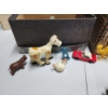 Image 9 : Assorted Vintage Toys Including Austin Road Roller, Tonka, Animals, Marx Fort Apache Tin, & More! 