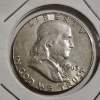 Image 3 : Two 90% Silver Franklin Half Dollars ~ 1963-D&P ~ $1.00 Face Value