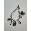 Image 1 : Sterling Silver Charm Bracelet with Assorted Charms - Total Weight: 20.3g