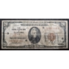 Image 3 : U.S. CURRENCY - RARE Tot 2 - 1929  $20 & $10 NATIONAL BANK NOTES - Cleveland & Warren, OH