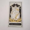 Image 2 : RARE 2025 Samoa "The Emperor" Pure Silver Tarot Card - 3 Grams .999 Fine Silver  