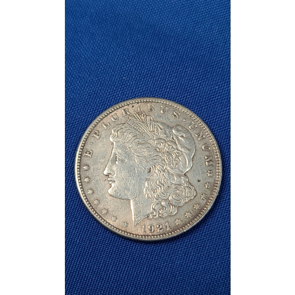 1921 90% Silver Morgan Dollar