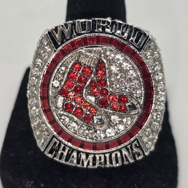 2018 Boston Red Sox Pearce World Series Ring- Replica - Size 10