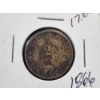 Image 2 : United States 1866 Two Cent Piece 