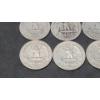 Image 7 : Assorted Years And Mint Marks 90% Silver Washington Quarters & Non Silver 1966 Washington Quarter