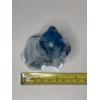 Image 9 : Adorable Degenhart Vintage Uranium Glass Dog Figurine -Willow Blue