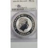 Image 4 : PCGS 2014-P MS69 1 Oz 999 Silver Australian Wedge Tailed Eagle Coin Signed By John M. Mercanti