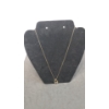 Image 1 : 10K Gold Pendant With Diamonds & 10K Gold Necklace - Total Weight: 2.2g