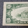Image 6 : 1934-B United States Federal Reserve Bank of Chicago $10 Note in Great Condition! 
