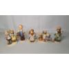 Image 1 : (5) Vintage Collectible Hummel Goebel West Germany Porcelain Figurines/Candle Stick Holder