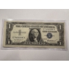 Image 1 : 1957 United States Washington One Dollar Silver Certificate Note - High End Note - Blue Seal
