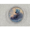 Image 1 : 2024 Scottsdale Mint One Troy Oz .9999 Silver Polar Bear Round 
