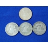 Image 4 : Lot of 4 U.S. Half Dollar Silver Coins: Kennedy & Franklin Half Dollars