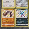 Image 2 : Four Holo Rare Shiny Pokemon Trading Cards