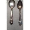 Image 2 : (4) Assorted Silverplated Spoons - Weight: 98.3g