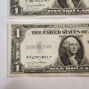 Image 5 : Two United States 1935 D Blue Seal $1 *Consecutive Serial Number* Silver Certificates