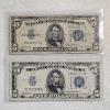 Image 1 : Two Series 1934 $5 Silver Certificates FV: $10.00