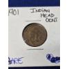 Image 2 : 1901 *RARE* Indian Head Cent Penny 