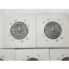 Image 6 : x5 Assorted Years 90% Silver Washington Quarters FV: $1.25