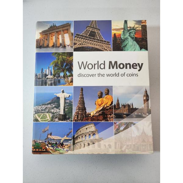 "World Money: Discover the World of Coins" Coin Collection Album Including Huge Varity of Coins!!