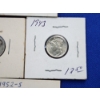 Image 8 : x10 Assorted Years 90% Silver Mercury & Roosevelt Dimes FV: $1.00
