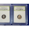 Image 3 : x5 INB Brilliant Uncirculated and DCAM Gem Proof Roosevelt Dimes, Assorted Years