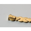 Image 4 : 18K Yellow Gold Fancy Link Bracelet - Total Weight 10.1g