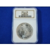 Image 1 : 1881-S 90% Silver Morgan Dollar - Graded by NGC MS 64 
