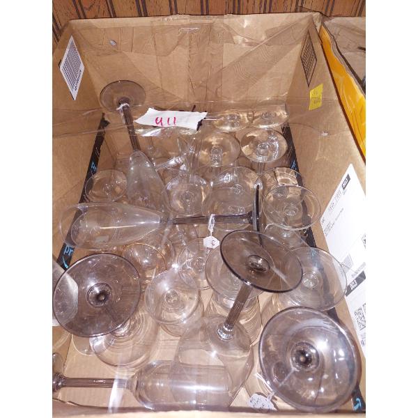 Box Lot - Tall Stemware -  Goblets & More - See Pics