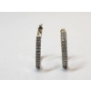 Image 1 : Gorgeous 10K Gold Diamond-Studded Earrings - Total Weight: 4.7g
