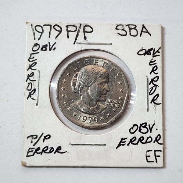 1979 Susan B. Anthony Dollar - P/P ERROR!