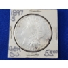 Image 1 : 1897-S GEM BU 90% Silver Morgan Dollar