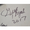 Image 8 : George Thorogood & The Destroyers Band Autographed Drum Head Including Buddy Leach & George Himself!
