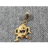 Image 3 : 10K Gold Tasmanian Devil Looney Tunes Pendant Weighing 1.5 Grams