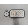 Image 1 : Springfield Precision Analog Thermometer and Humidity Meter, and Heuer Stopwatch