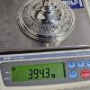 Image 6 : Pair Of Vintage W.M. Rogers 4" Weighted Sterling Silver Low Candlesticks (394.3g each)