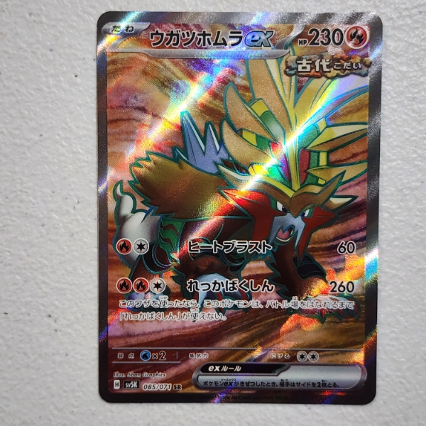 Gouging Fire EX 085/071 Holo Rare Pokemon Trading Card ~ Japanese