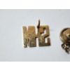 Image 3 : 14K Yellow Gold "SHM" Pin - Pin Weight: 2.4g