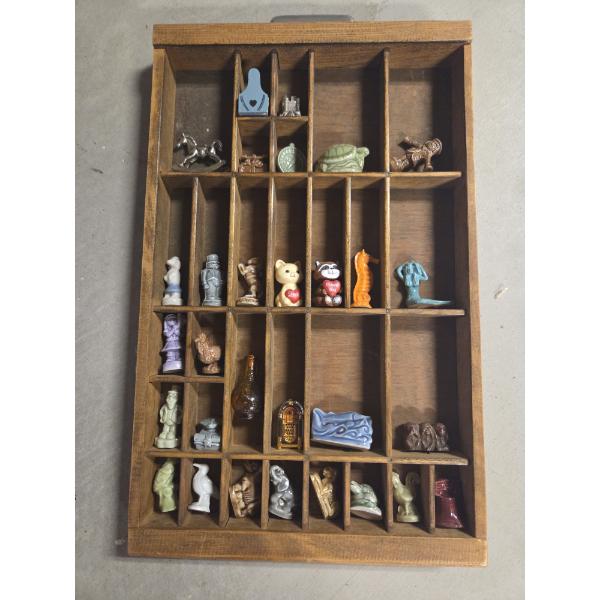 *Pick Up At Mantua Home-No Shipping Available* Interesting Printers Tray Shadowbox Wall Hanging 10.5