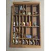 Image 1 : *Pick Up At Mantua Home-No Shipping Available* Interesting Printers Tray Shadowbox Wall Hanging 10.5