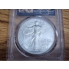 Image 2 : PCGS MS70 2021 Silver American Eagle T-2 First Strike - Signed - 1 oz .999 Fine Silver 