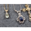 Image 3 : Three Sterling Silver Necklaces Including Crucifix Pendant & More - Total Weight 11.4 Grams
