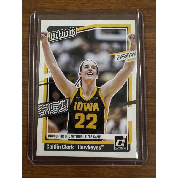 2024 Donruss Caitlin Clark Rookie Basketball Card - Exceptional Condition