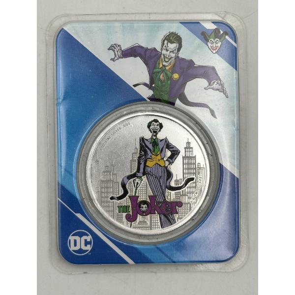 2024 Samoa 1 oz Silver DC Comics The Joker Colorized with TEP
