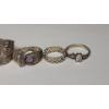 Image 4 : Assorted Sterling Silver Rings - Total Weight: 28.0g