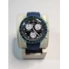 Image 1 : Omega Mission to the Earth Blue Speedmaster Moon S Watch - Working & Great Condition!