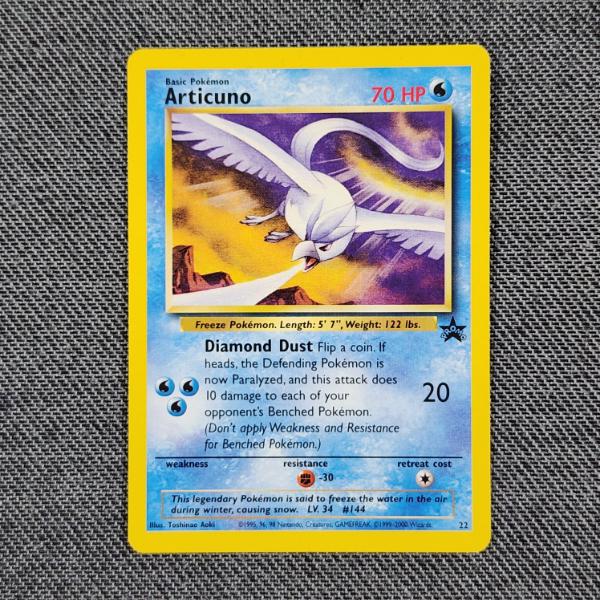 Articuno #22 Non Holo Rare Black Star Promo Vintage Pokemon Trading Card